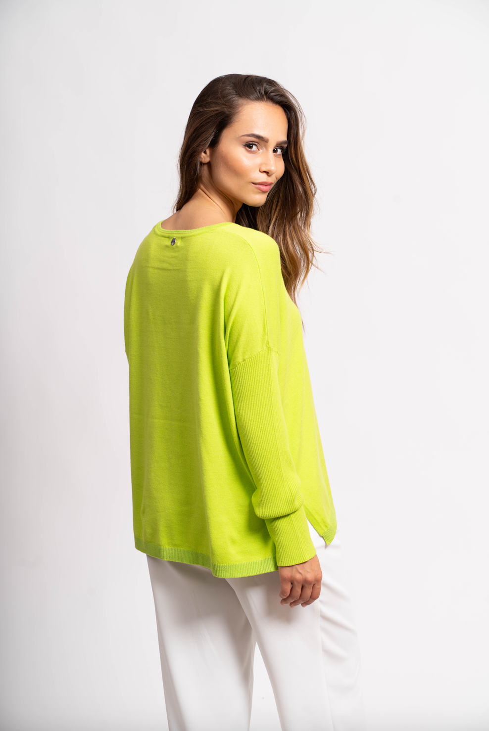 Pull oversize avec fils de Lurex®