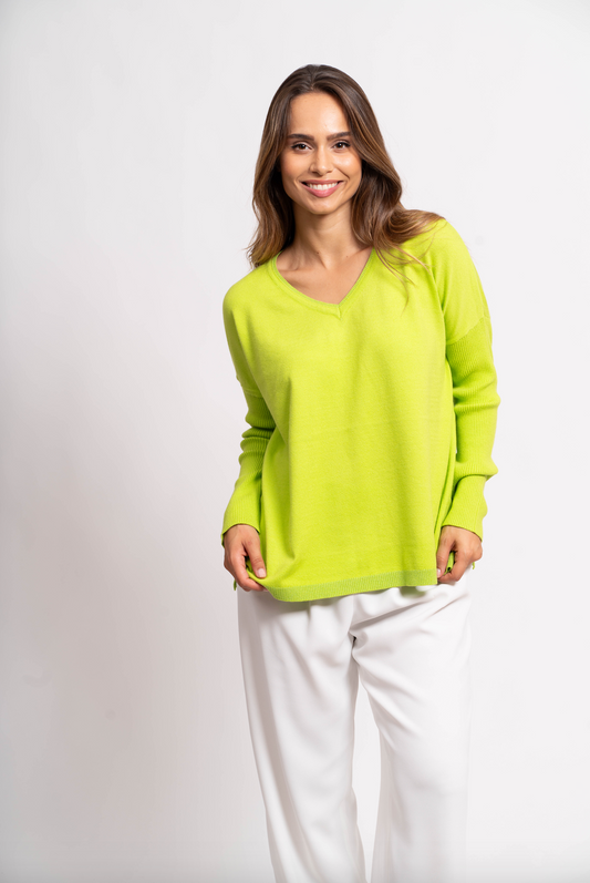 Pull oversize avec fils de Lurex®